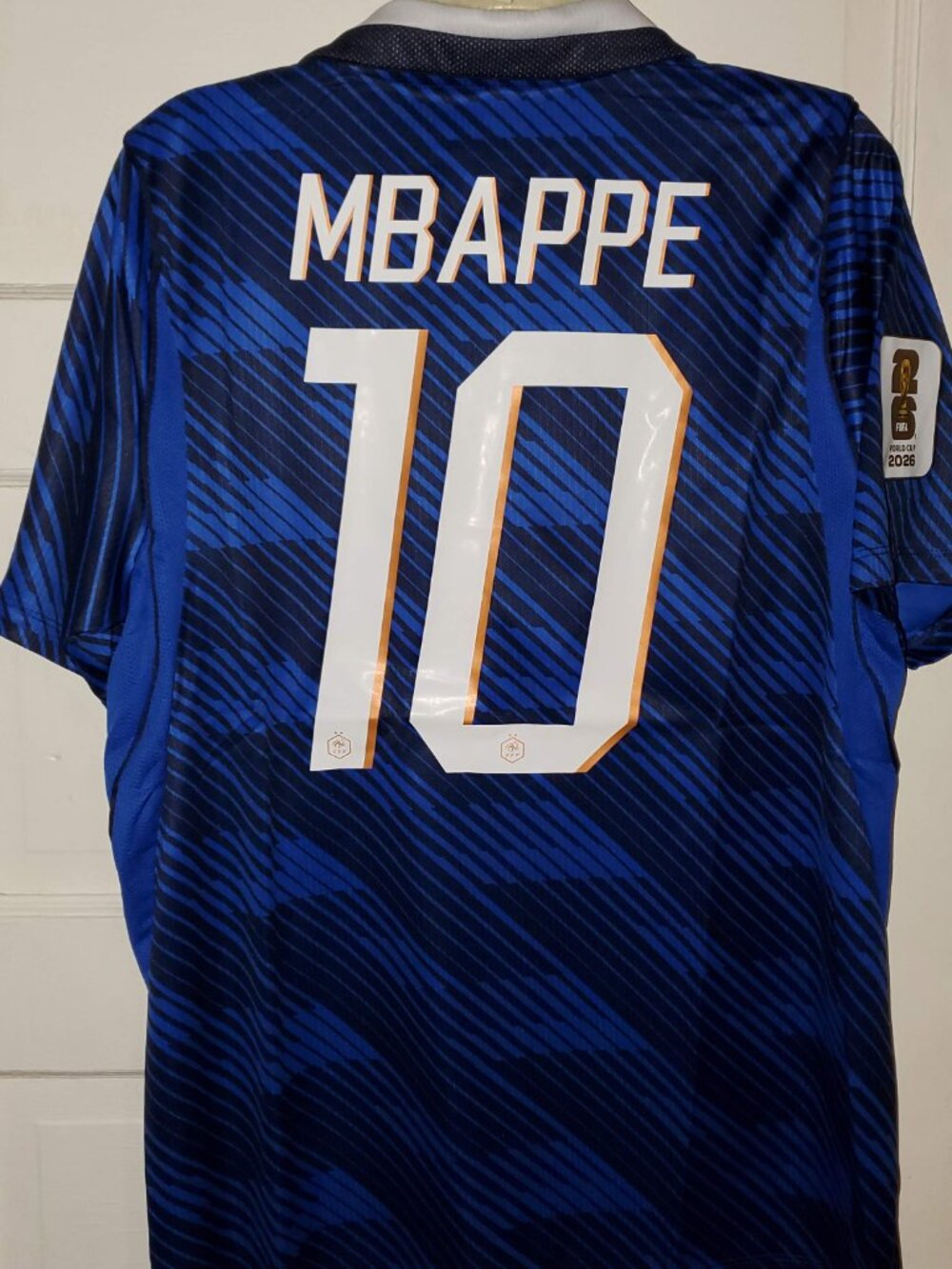 Kylian Mbappe #10 France Home World Cup 2026  Large Fan Version All Patches